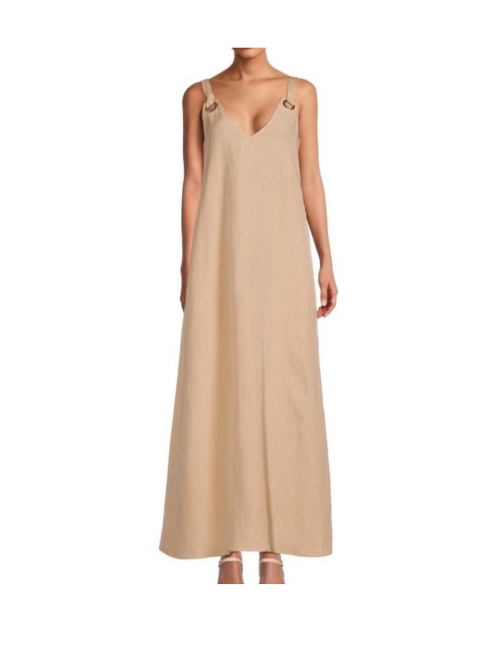 L’AGENCE Vivi linen maxi dress